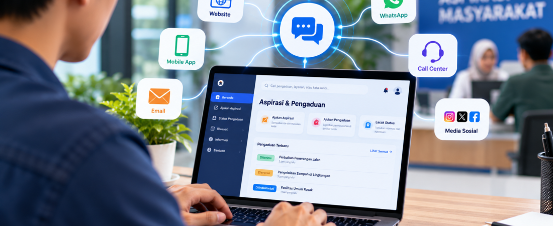 Integrasi Kanal Aspirasi dan Pengaduan Masyarakat